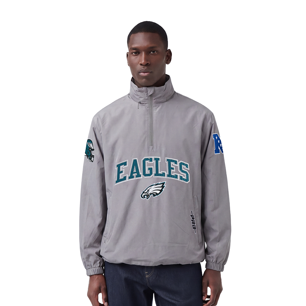 NFL PHILADELPHIA EAGLES MEN'S JACKET (GRAY)