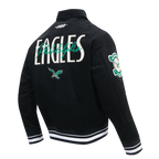 NFL PHILADELPHIA EAGLES ORIGINAL PLAYERS MEN'S JACKET (BLACK)