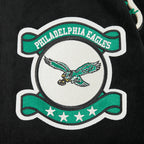 NFL PHILADELPHIA EAGLES ORIGINAL PLAYERS MEN'S JACKET (BLACK)