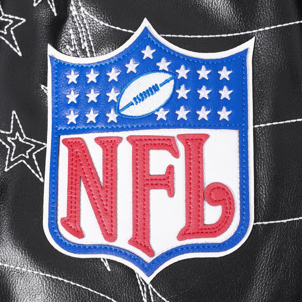 NFL PHILADELPHIA EAGLES PRO PREMIUM MEN'S COAT (BLACK)