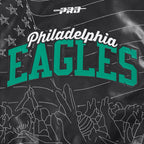 NFL PHILADELPHIA EAGLES PRO PREMIUM MEN'S COAT (BLACK)