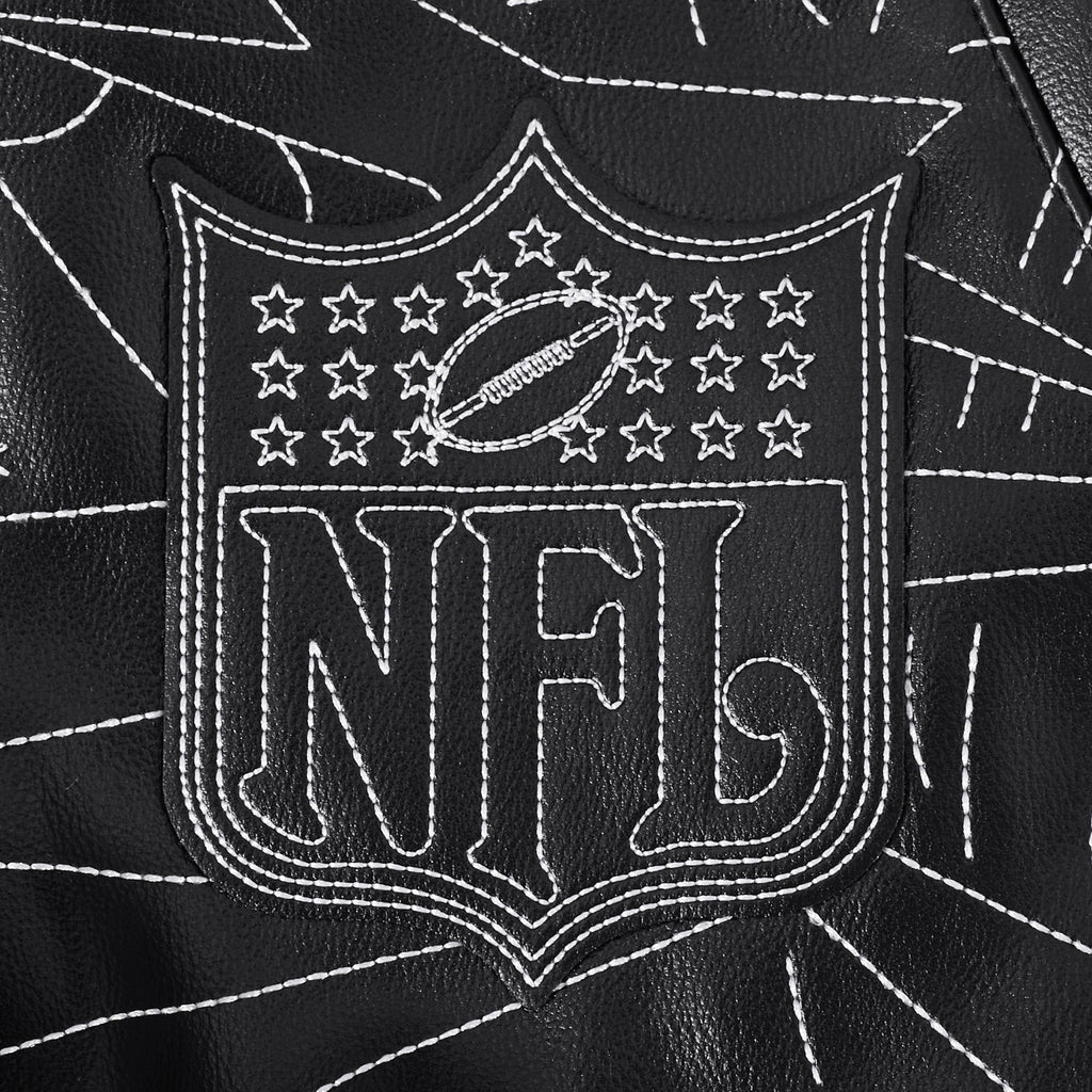 NFL PHILADELPHIA EAGLES PRO PREMIUM MEN'S COAT (BLACK)