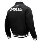 NFL PHILADELPHIA EAGLES CLASSIC CORDUROY MANTEAU POUR HOMME (NOIR)