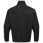 NFL PHILADELPHIA EAGLES NEUTRAL MEN'S  TWILL JACKET (BLACK)