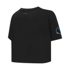 NFL PHILADELPHIA EAGLES T-SHIRT MASHUP À COUPE CARRÉE POUR FEMME (NOIR)