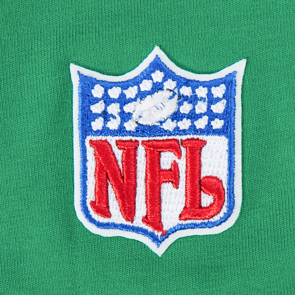 NFL PHILADELPHIA EAGLES BEST OF T-SHIRT À MANCHES COURTES ET À COUPE AJUSTÉE POUR FEMME (VERT KELLY)