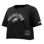 NFL PHILADELPHIA EAGLES PLAYBACK WOMEN'S SHIRT (BLACK)