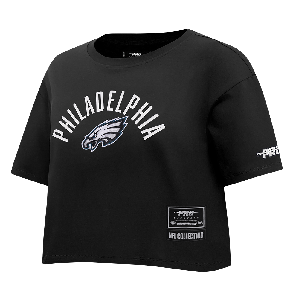 NFL PHILADELPHIA EAGLES PLAYBACK WOMEN'S SHIRT (BLACK)