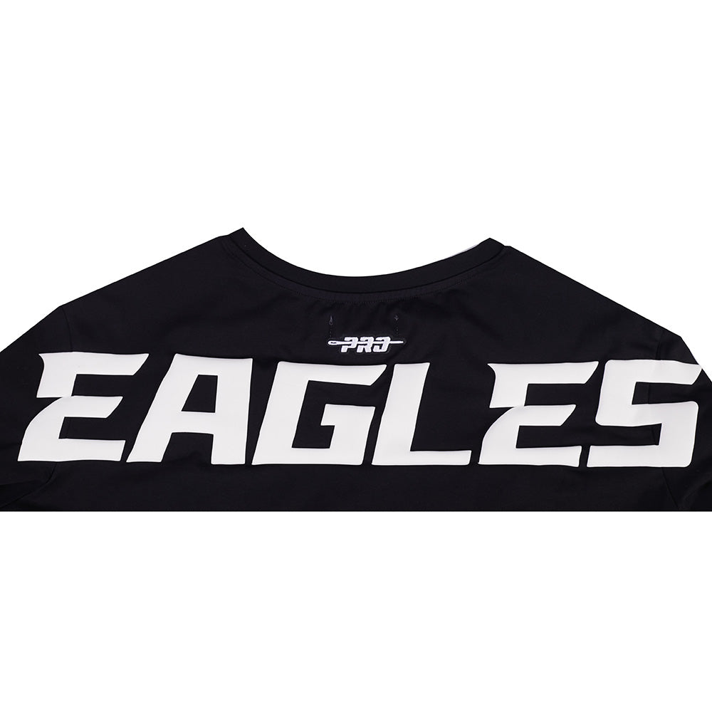 NFL PHILADELPHIA EAGLES PLAYBACK WOMEN'S SHIRT (BLACK)