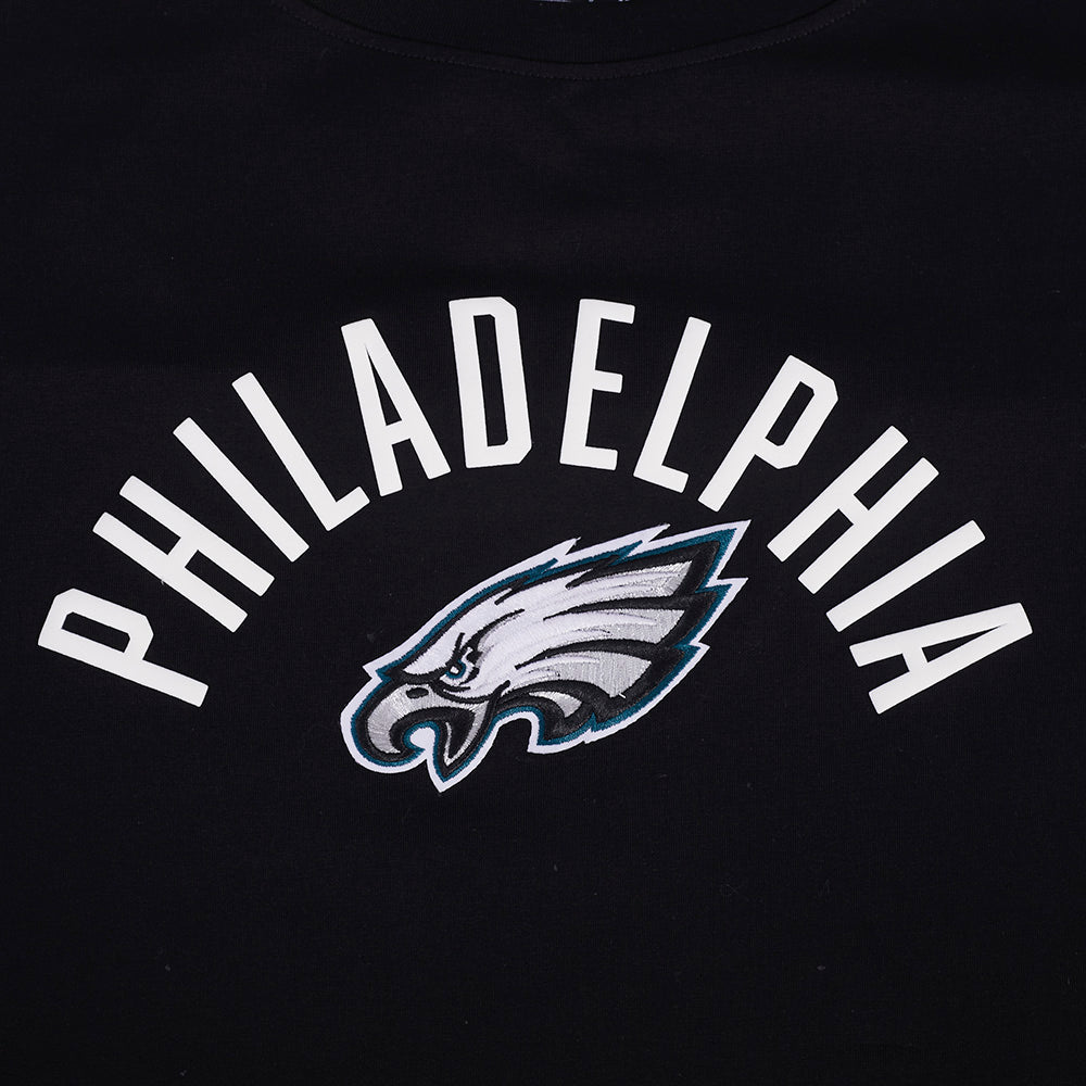 NFL PHILADELPHIA EAGLES PLAYBACK WOMEN'S SHIRT (BLACK)