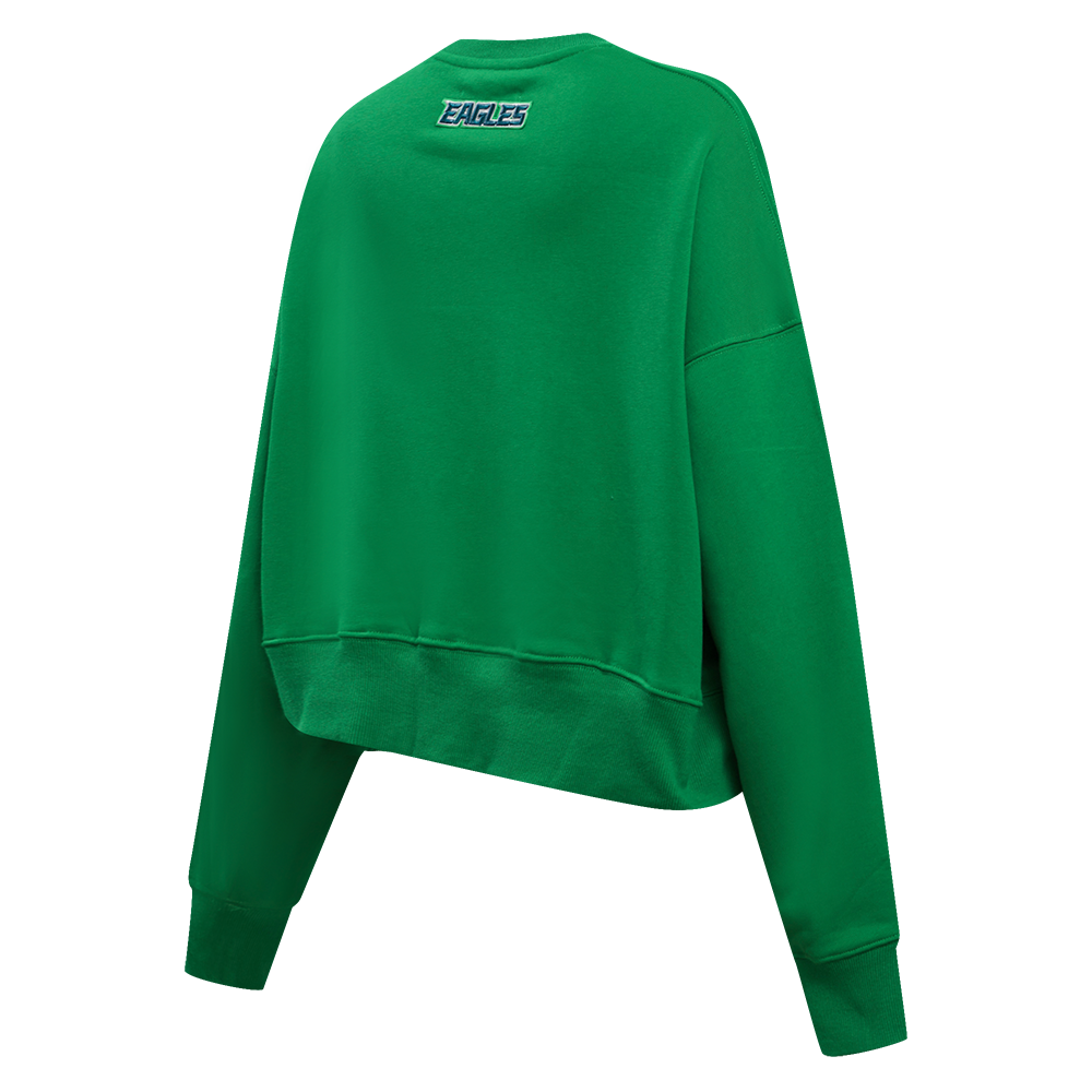 NFL PHILADELPHIA EAGLES CLASSIC CHANDAIL À COL ROND POUR FEMME (VERT KELLY)
