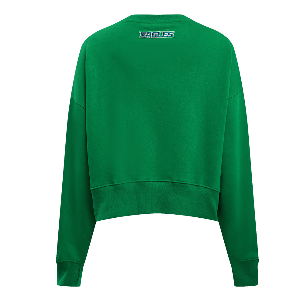 NFL PHILADELPHIA EAGLES CLASSIC CHANDAIL À COL ROND POUR FEMME (VERT KELLY)