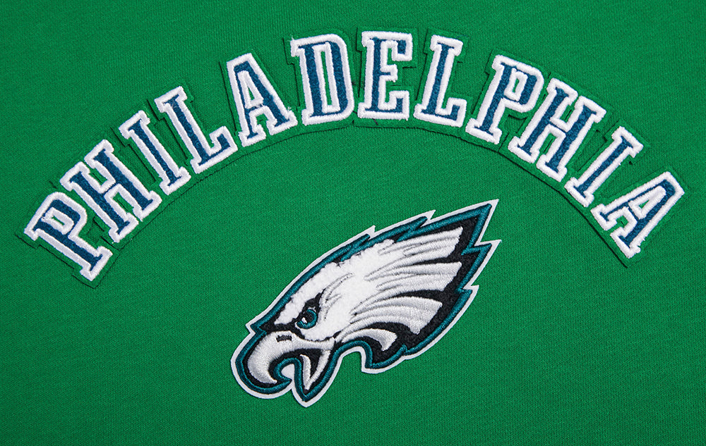 NFL PHILADELPHIA EAGLES CLASSIC CHANDAIL À COL ROND POUR FEMME (VERT KELLY)