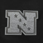 NFL PHILADELPHIA EAGLES REVERSE FRENCH TERRY CHANDAIL À COL ROND EN MOLLETON POUR FEMME (NOIR)