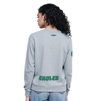 NFL PHILADELPHIA EAGLES BEST OF WOMEN'S STANDARD FLC CREWNECK (DARK HEATHER GRAY)