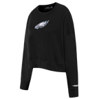 NFL PHILADELPHIA EAGLES PLAYBACK WOMEN'S SWEATSHIRT (BLACK)