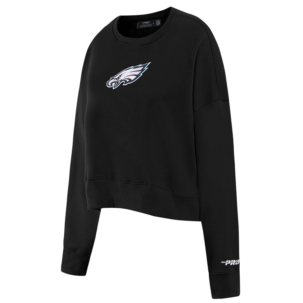 NFL PHILADELPHIA EAGLES PLAYBACK WOMEN'S SWEATSHIRT (BLACK)