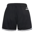 NFL PHILADELPHIA EAGLES SCRIPT TAIL WOMEN'S MESH TAPE SHORT (BLACK)