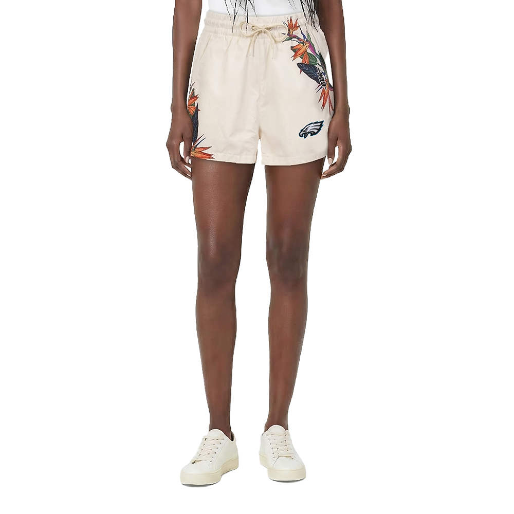 NFL PHILADELPHIA EAGLES PARADISE SHORT TISSÉ POUR FEMME (COQUILLE D'ŒUF)