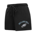 NFL PHILADELPHIA EAGLES CLASSIC SHORT EN MOLLETON POUR FEMME (NOIR)
