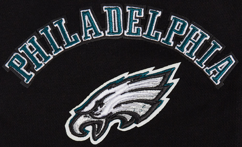 NFL PHILADELPHIA EAGLES CLASSIC SHORT EN MOLLETON POUR FEMME (NOIR)