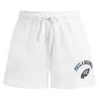 NFL PHILADELPHIA EAGLES CLASSIC SHORT EN MOLLETON POUR FEMME (BLANC)
