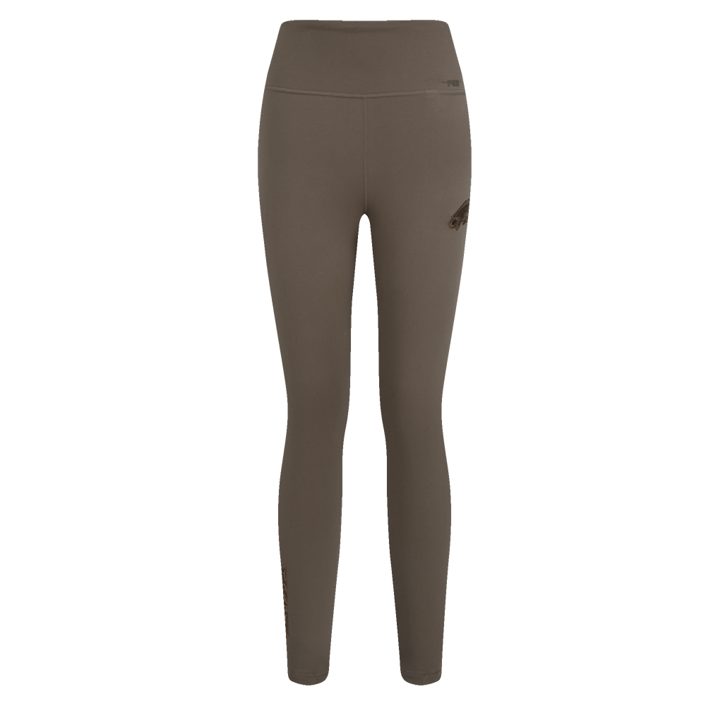 NFL PHILADELPHIA EAGLES NEUTRAL HIGH WAIST JERSEY LEGGING (DARK TAUPE)