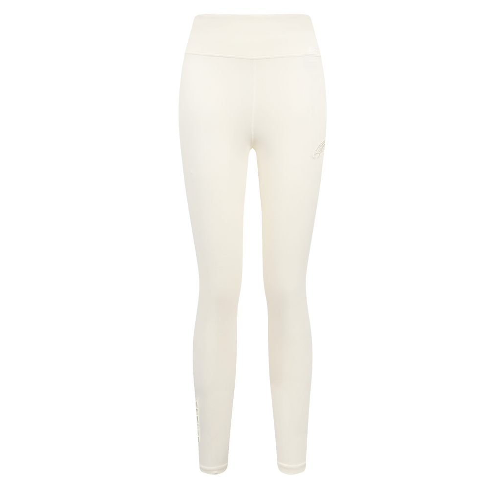 NFL PHILADELPHIA EAGLES NEUTRAL WOMEN'S JERSEY LEGGING (EGGSHELL)