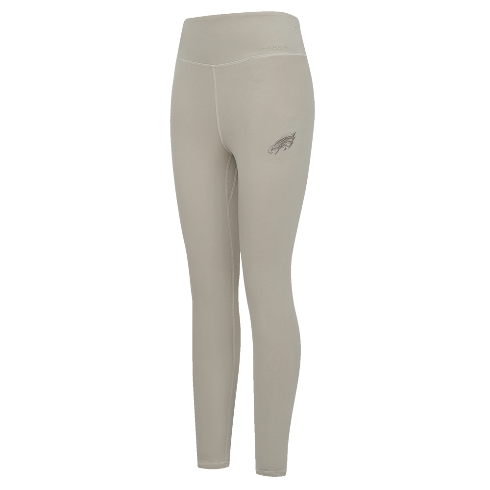 NFL PHILADELPHIA EAGLES NEUTRAL LEGGING EN JERSEY À TAILLE HAUTE (TAUPE)