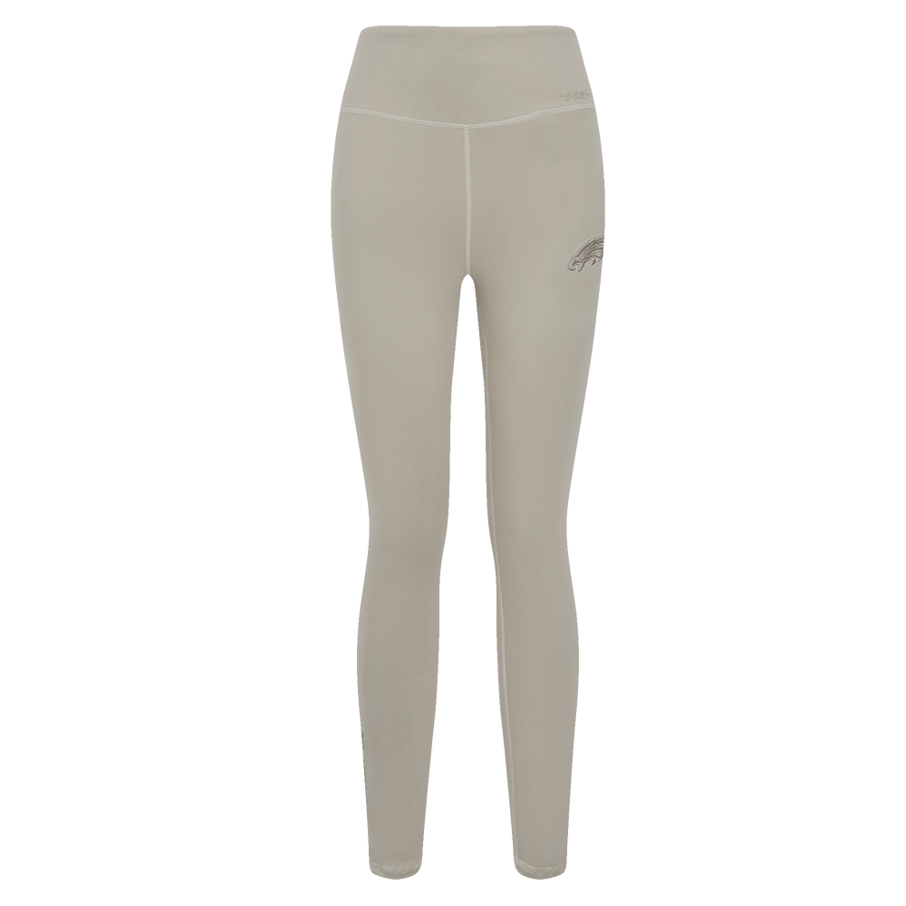NFL PHILADELPHIA EAGLES NEUTRAL LEGGING EN JERSEY À TAILLE HAUTE (TAUPE)
