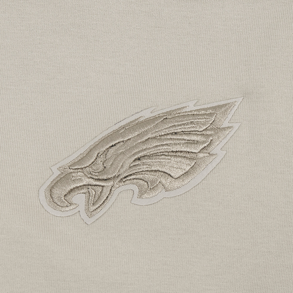 NFL PHILADELPHIA EAGLES NEUTRAL LEGGING EN JERSEY À TAILLE HAUTE (TAUPE)