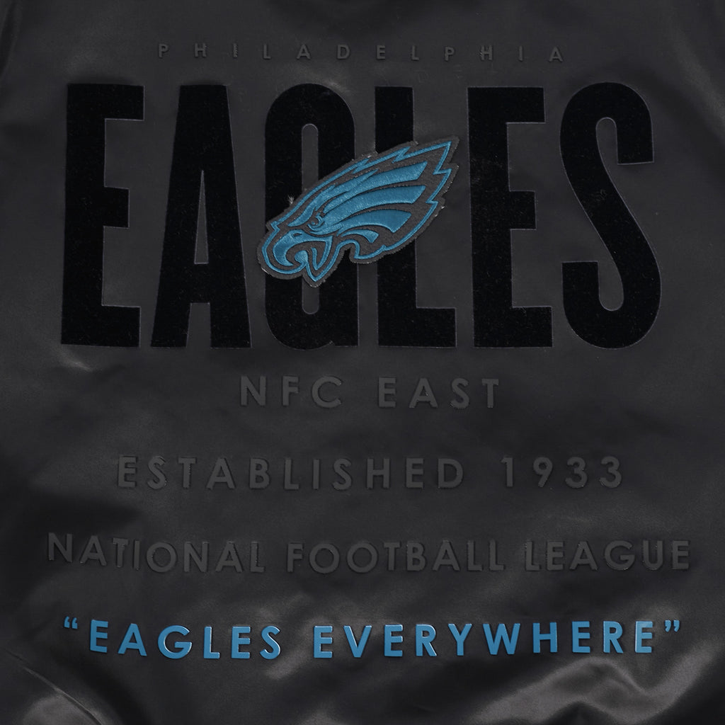 NFL PHILADELPHIA EAGLES ECLIPSE WOMEN'S COAT (BLACK)