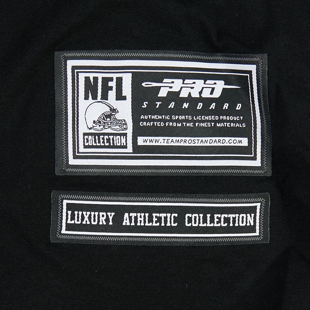 NFL PITTSBURGH STEELERS CLASSIC MESH T-SHIRT À RAYURES POUR HOMME (NOIR/JAUNE)