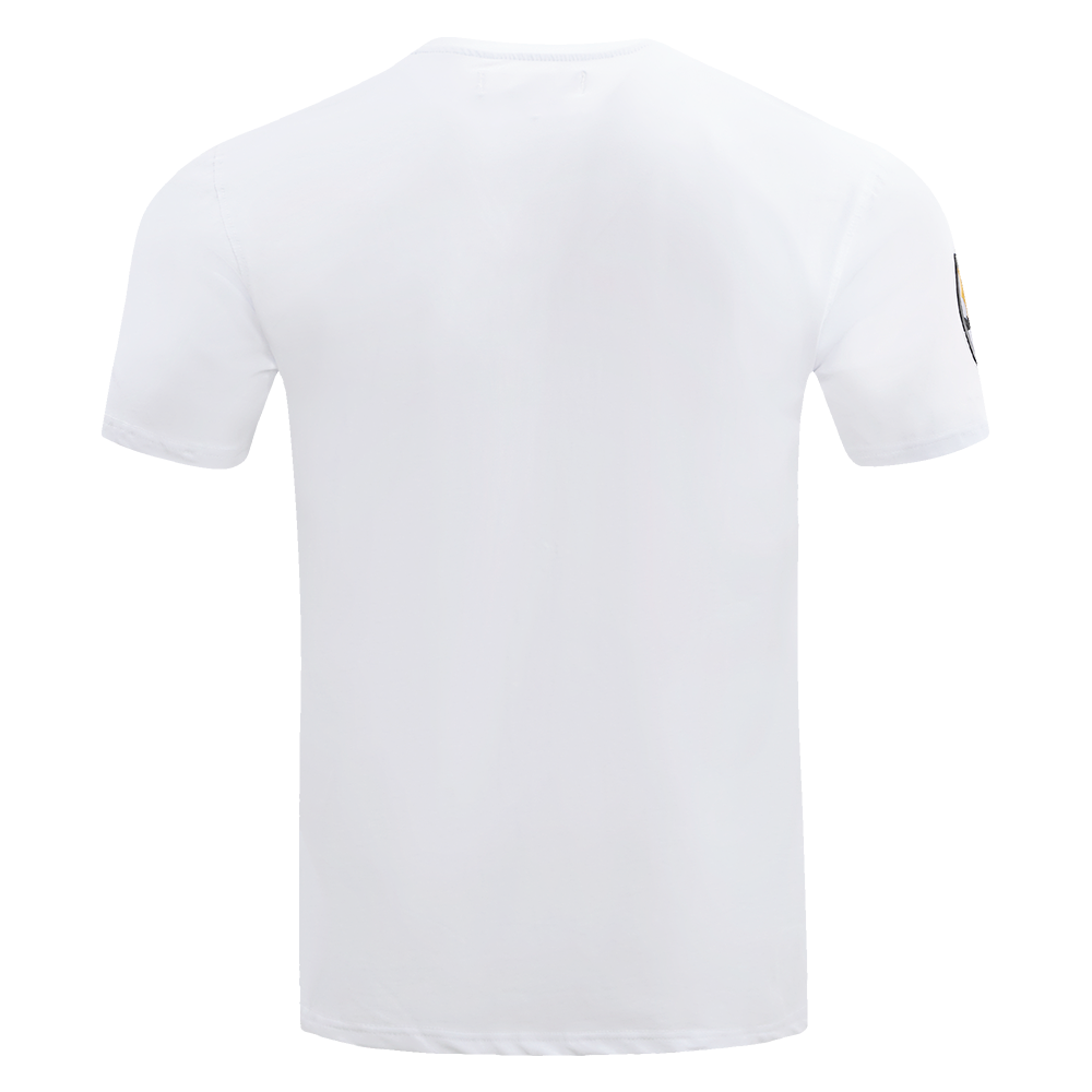 NFL PITTSBURGH STEELERS CLASSIC CHENILLE MEN'S   TEE (WHITE)