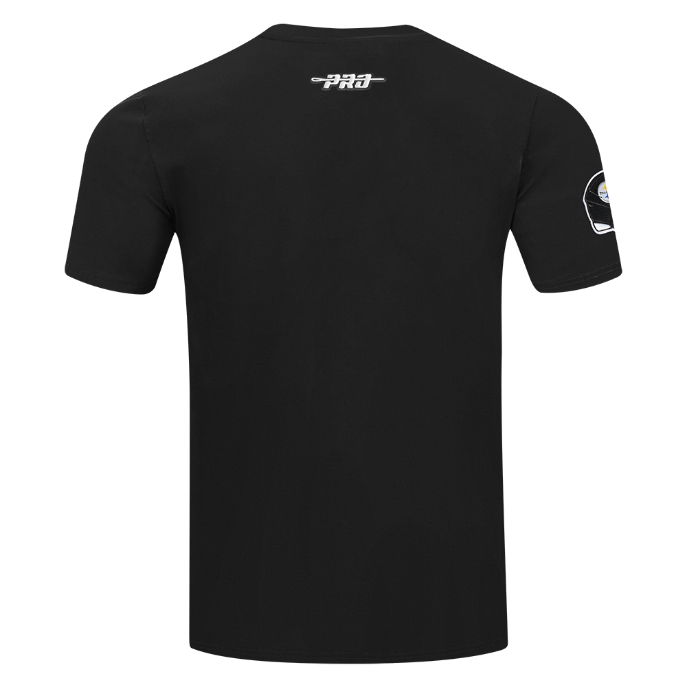NFL PITTSBURGH STEELERS OLD ENGLISH T-SHIRT POUR HOMME (NOIR)