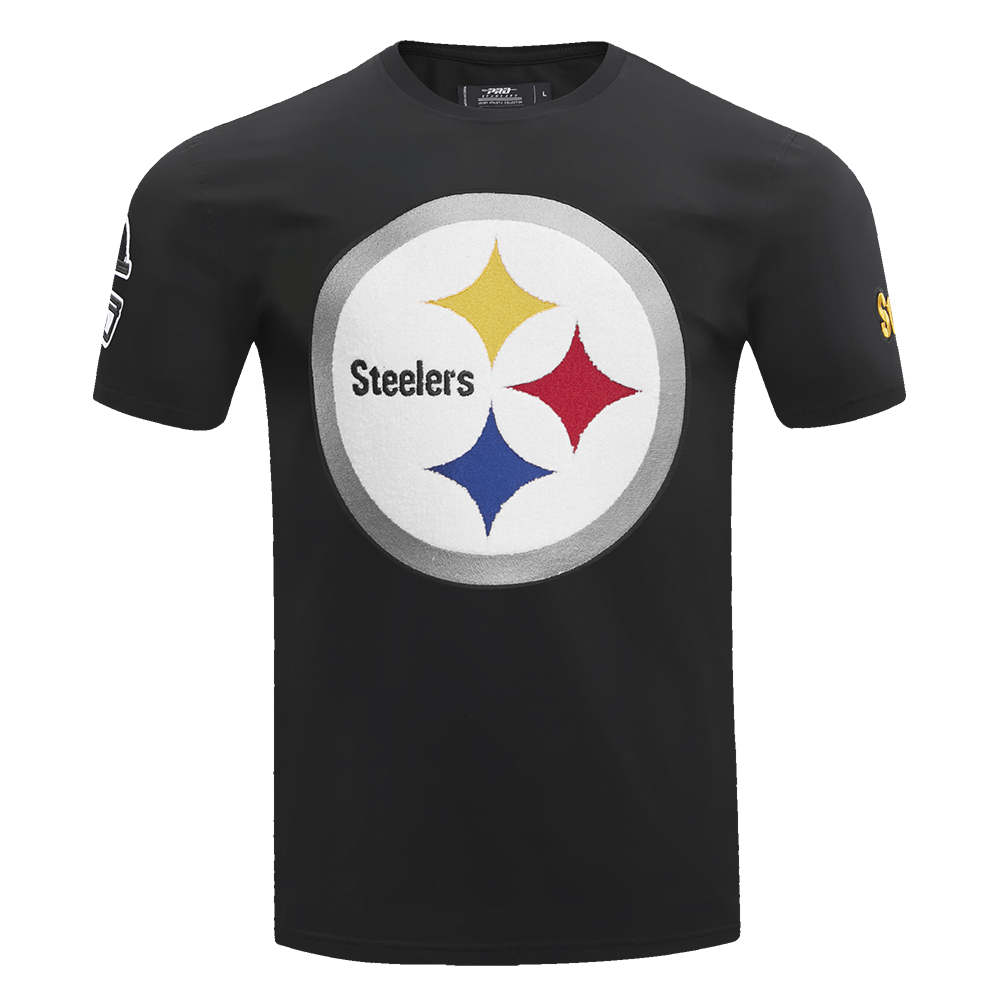 NFL PITTSBURGH STEELERS MASHUP MEN'S TEE (BLACK)