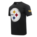 NFL PITTSBURGH STEELERS T-SHIRT MASHUP POUR HOMME (NOIR)