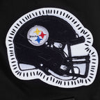 NFL PITTSBURGH STEELERS DIY PICK STITCH T-SHIRT EN JERSEY SIMPLE POUR HOMME (NOIR)