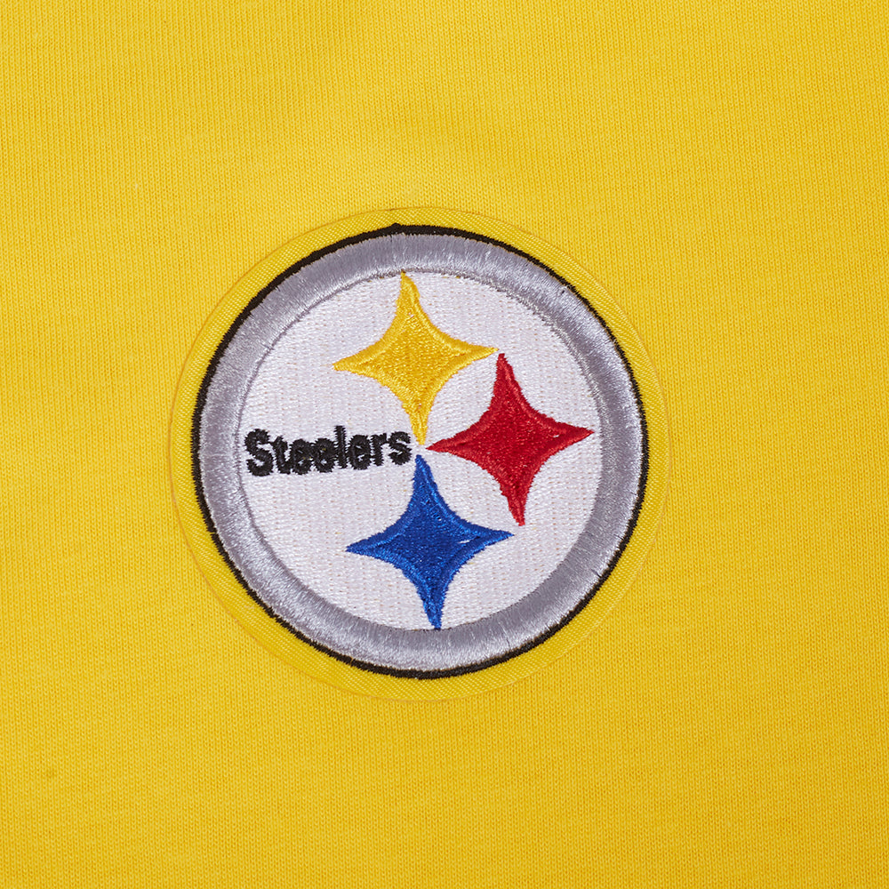 NFL PITTSBURGH STEELERS CLASSIC ICON MEN'S SHIRT (YELLOW)