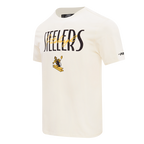 NFL PITTSBURGH STEELERS ORIGINAL PLAYERS MEN'S S/S TEE (EGGSHELL)