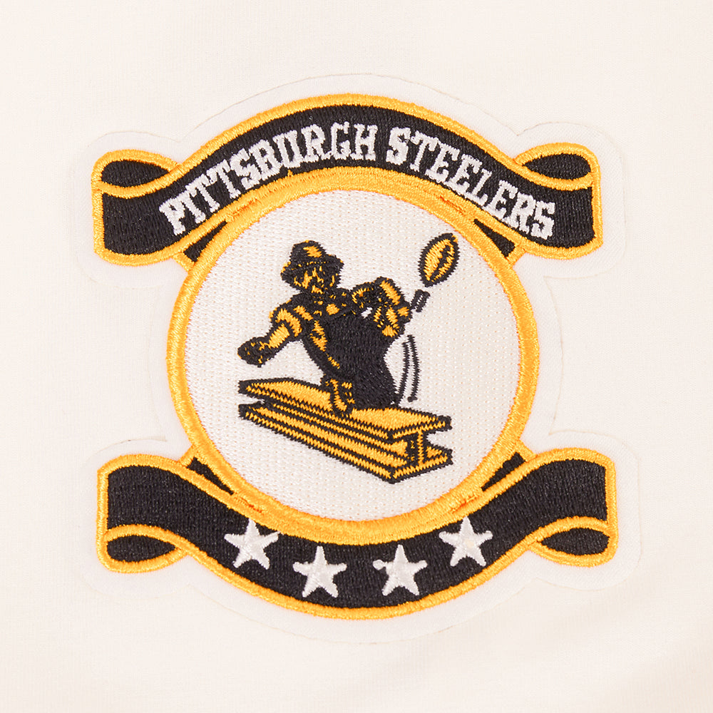 NFL PITTSBURGH STEELERS ORIGINAL PLAYERS MEN'S S/S TEE (EGGSHELL)