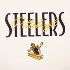 NFL PITTSBURGH STEELERS ORIGINAL PLAYERS MEN'S S/S TEE (EGGSHELL)
