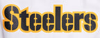 NFL PITTSBURGH STEELERS CLASSIC CHENILLE MEN'S DK SHORT (WHITE)
