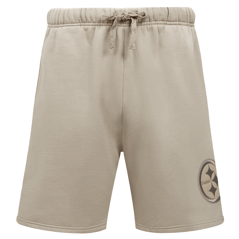 NFL PITTSBURGH STEELERS NEUTRAL MEN'S SHORT (TAUPE)