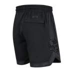 NFL PITTSBURGH STEELERS TRIPLE BLACK LOGO PRO TEAM MEN'S SHORT (TRIPLE BLACK)