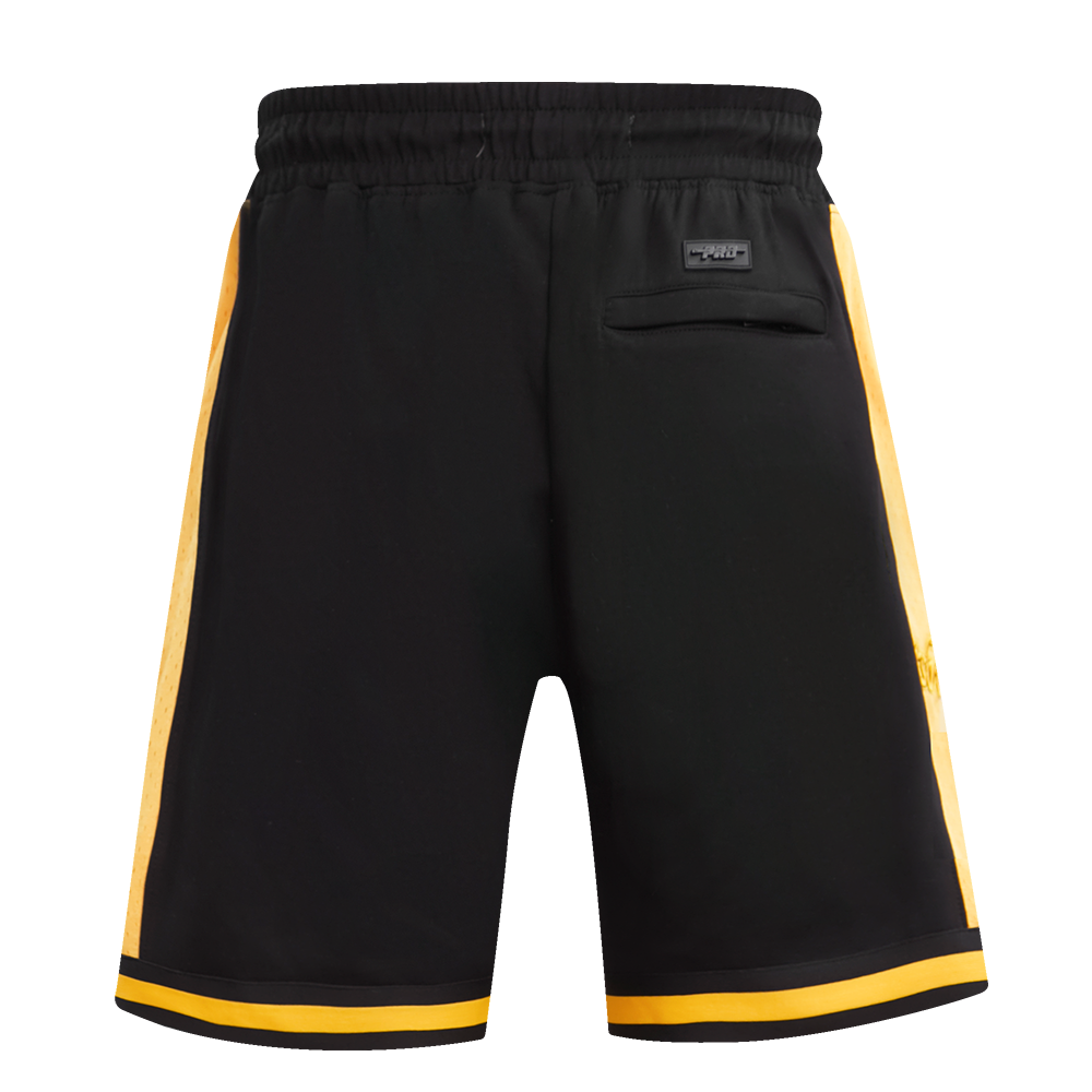 NFL PITTSBURGH STEELERS RETRO CLASSIC MEN'S 2.0 SHORT (BLACK/YELLOW)