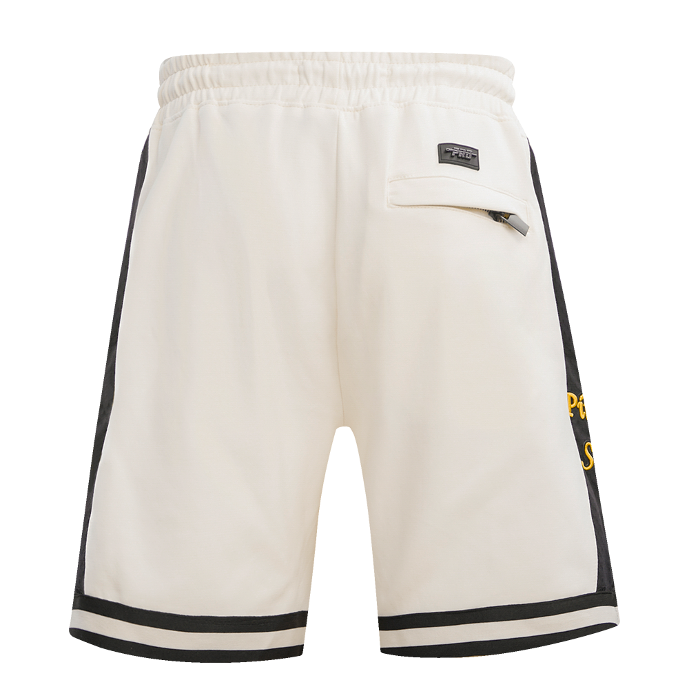 NFL PITTSBURGH STEELERS RETRO CLASSIC MEN'S 2.0 SHORT (EGGSHELL/ BLACK)