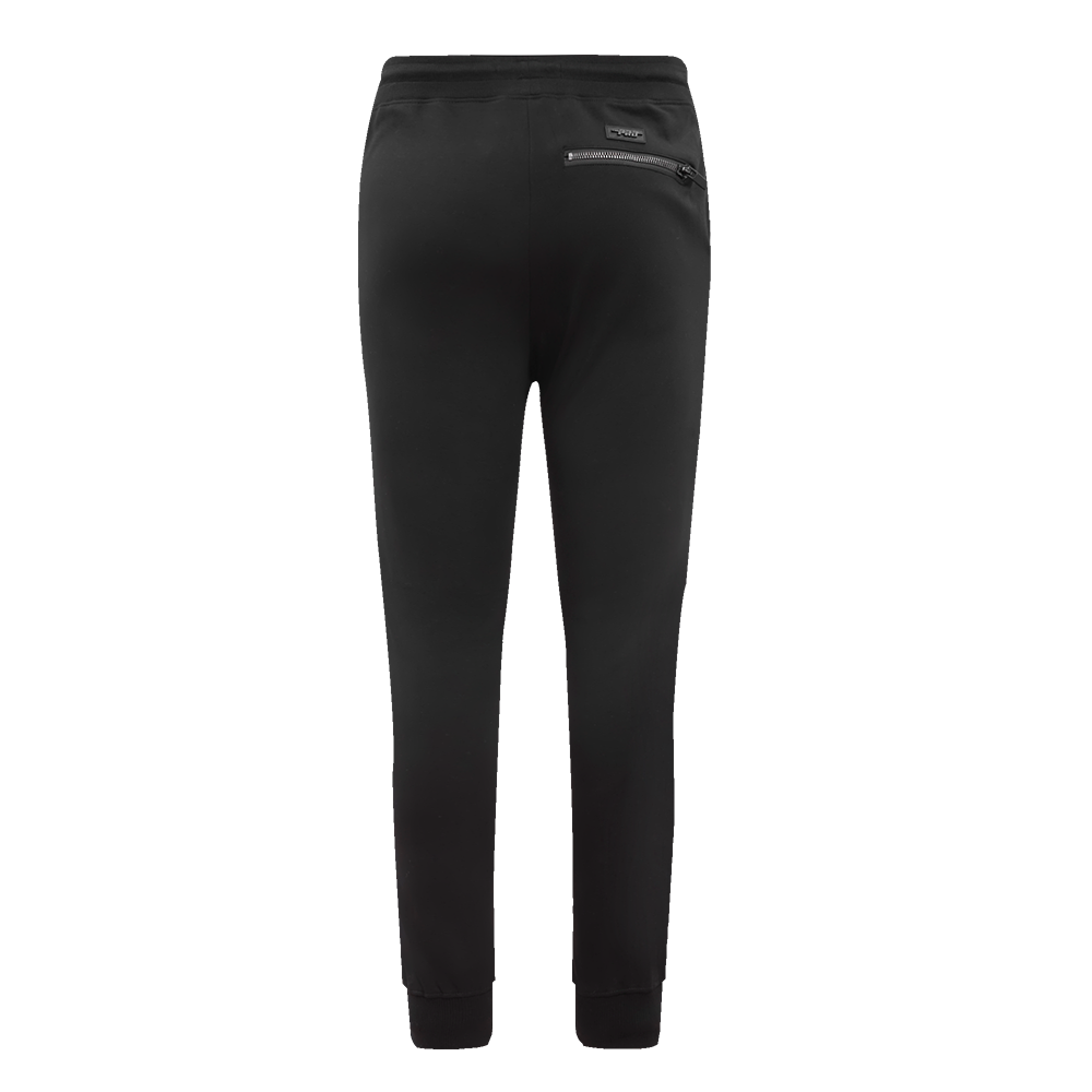 NFL PITTSBURGH STEELERS CLASSIC CHENILLE PANTALON JOGGER EN MAILLE DOUBLE POUR HOMME (NOIR)