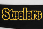 NFL PITTSBURGH STEELERS CLASSIC CHENILLE PANTALON JOGGER EN MAILLE DOUBLE POUR HOMME (NOIR)