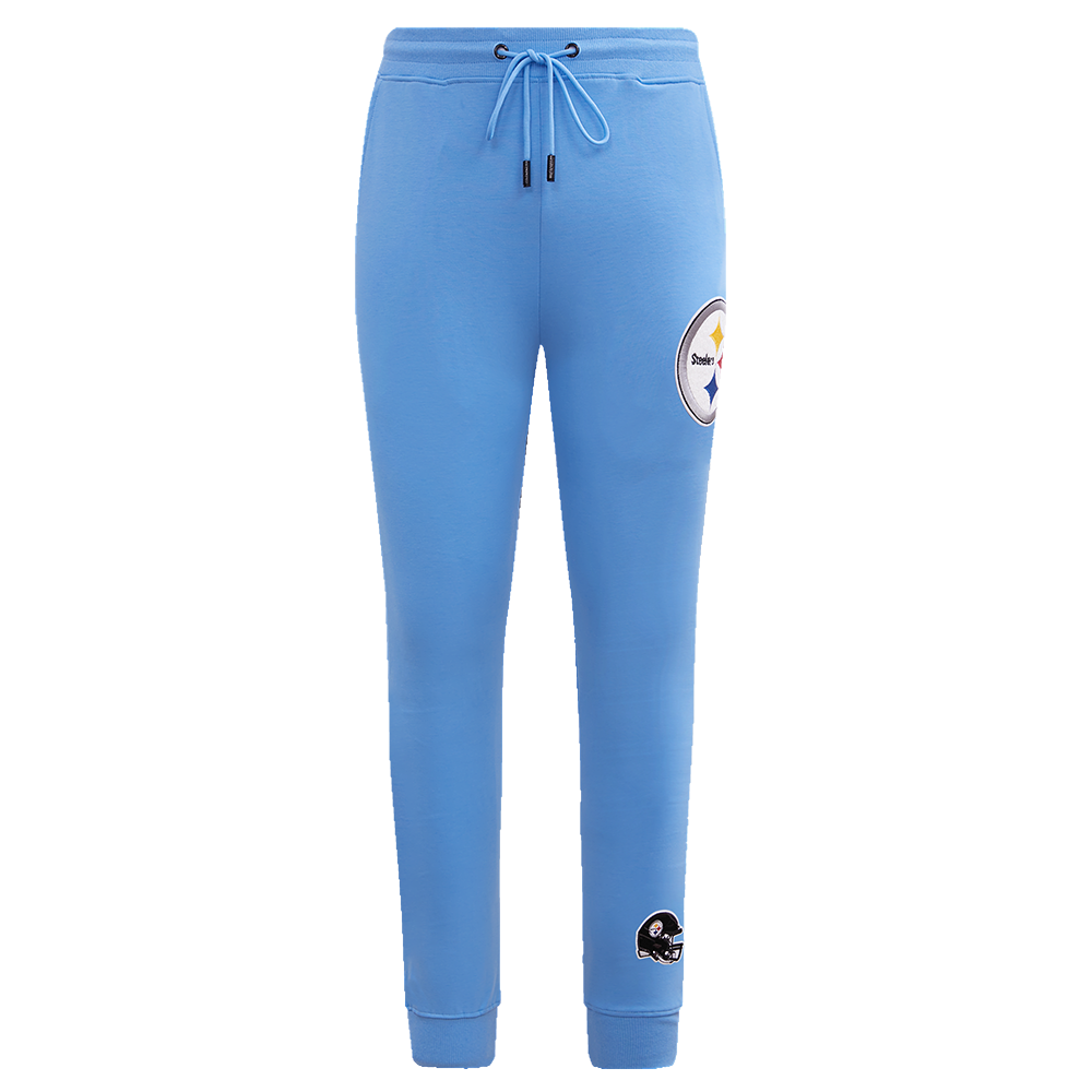 NFL PITTSBURGH STEELERS CLASSIC CHENILLE DOUBLE KNIT JOGGER (UNIVERSITY BLUE)